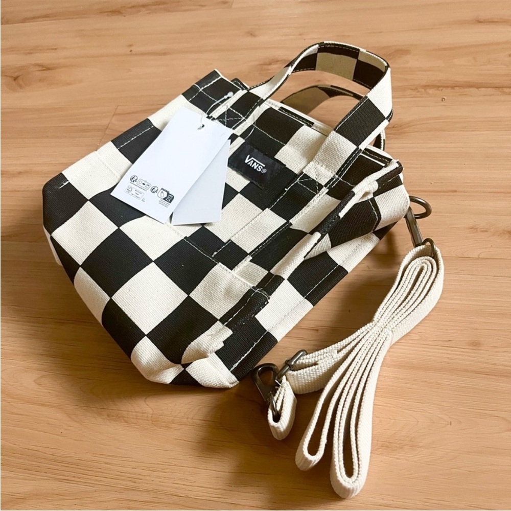 Vans Lil Pergs Checkerboard Tote Bag - Picture 8 of 11